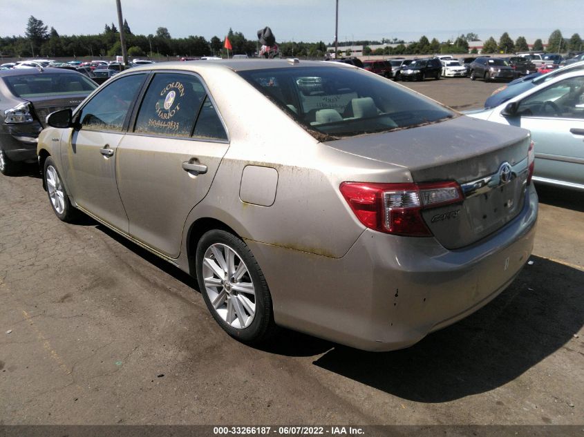2014 TOYOTA CAMRY HYBRID LE/XLE/SE LIMITED EDITION 4T1BD1FK1EU131607