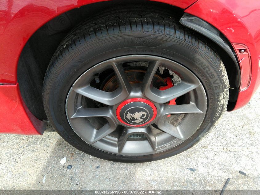 2013 FIAT 500 ABARTH 3C3CFFFH1DT752122