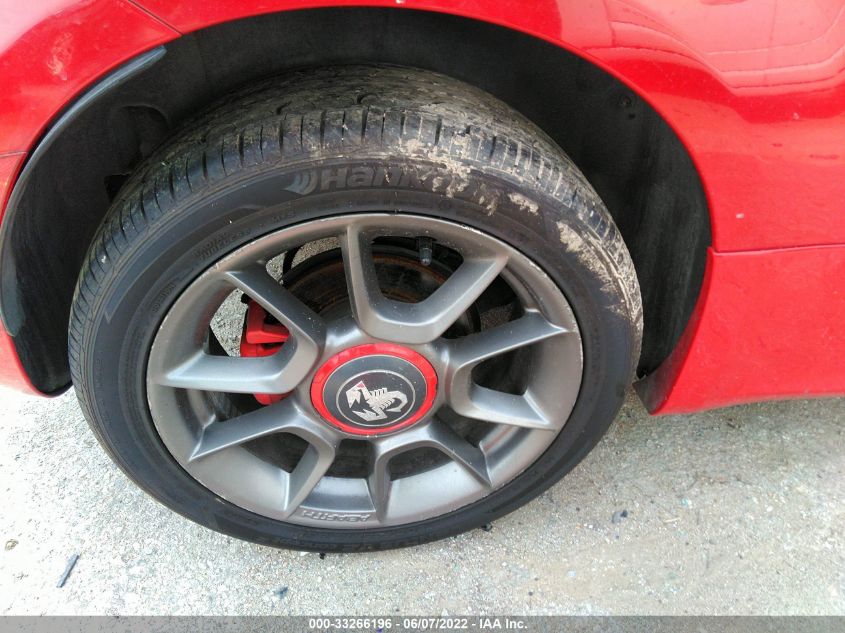 2013 FIAT 500 ABARTH 3C3CFFFH1DT752122