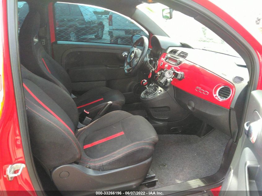 2013 FIAT 500 ABARTH 3C3CFFFH1DT752122