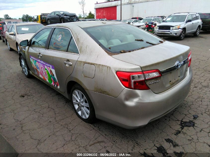 2014 TOYOTA CAMRY HYBRID LE/XLE/SE LIMITED EDITION 4T1BD1FK4EU100853