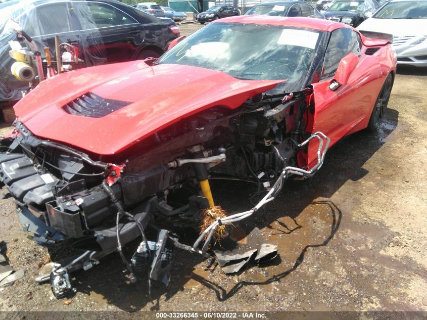 2016 CHEVROLET CORVETTE Z51 2LT 1G1YK2D75G5115974
