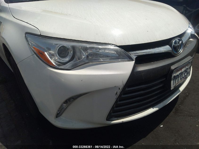 2016 TOYOTA CAMRY HYBRID HYBRID/LE/XLE/SE 4T1BD1FK2GU181385