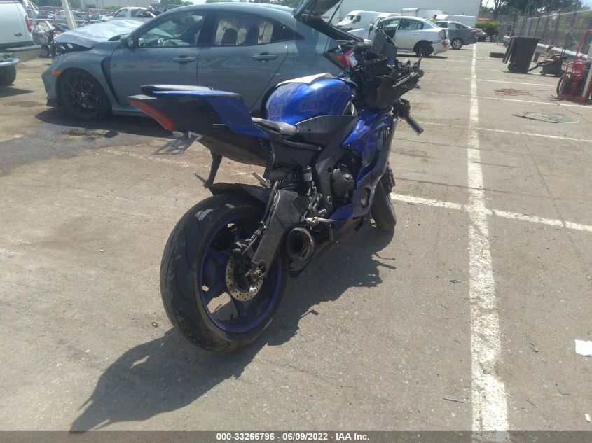 2018 YAMAHA YZFR6 JYARJ28E3JA002882