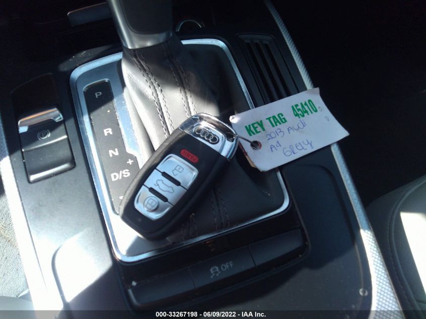2013 AUDI A4 PREMIUM WAUBFAFL4DN024662