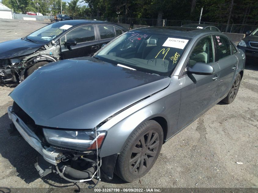 2013 AUDI A4 PREMIUM WAUBFAFL4DN024662