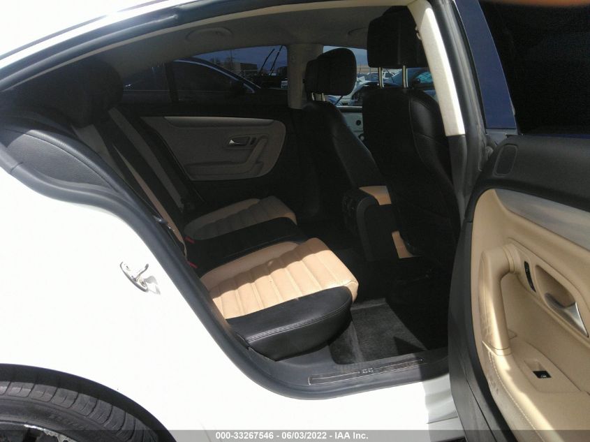 2013 VOLKSWAGEN CC SPORT PLUS WVWBP7AN6DE500695