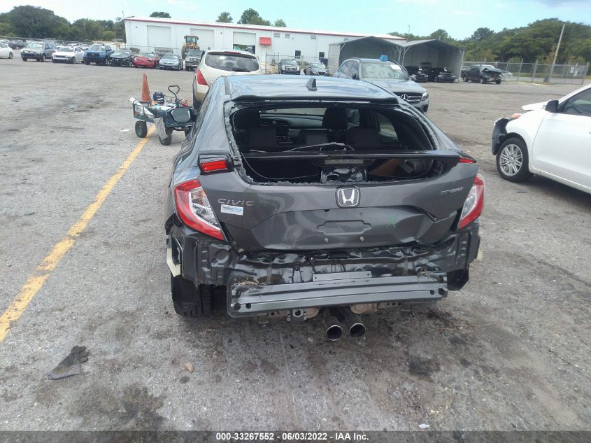 2021 HONDA CIVIC HATCHBACK SPORT SHHFK7H44MU226360