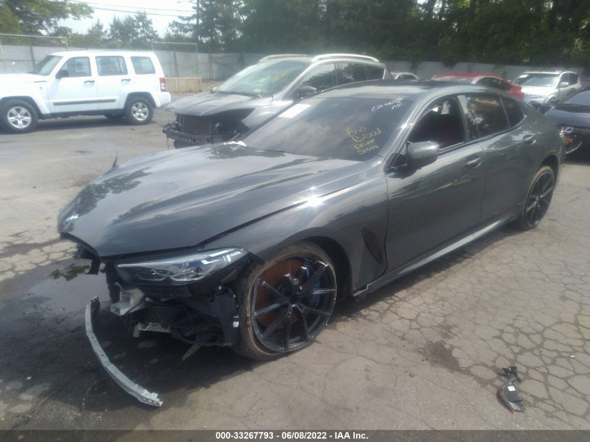 2021 BMW 8 SERIES M850I WBAGV8C01MCF83192