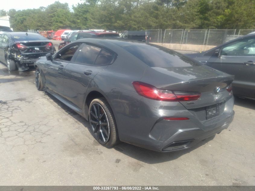 2021 BMW 8 SERIES M850I WBAGV8C01MCF83192