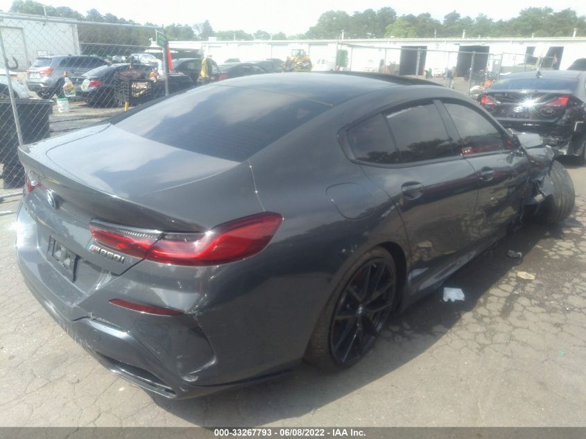 2021 BMW 8 SERIES M850I WBAGV8C01MCF83192