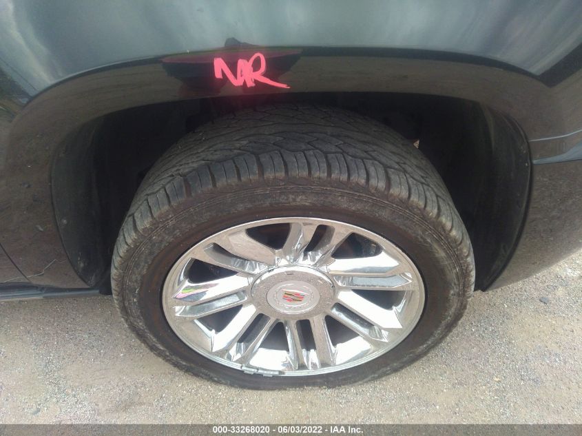2013 CADILLAC ESCALADE PLATINUM EDITION 1GYS3DEF8DR344370