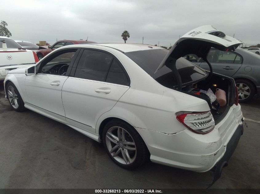 2014 MERCEDES-BENZ C-CLASS 250 WDDGF4HB0EA956015