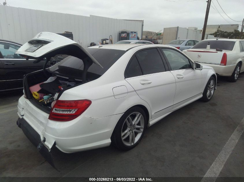 2014 MERCEDES-BENZ C-CLASS 250 WDDGF4HB0EA956015