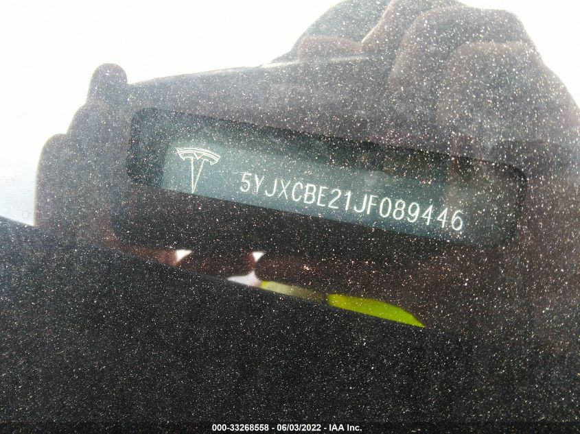2018 TESLA MODEL X 75D/100D/P100D 5YJXCBE21JF089446
