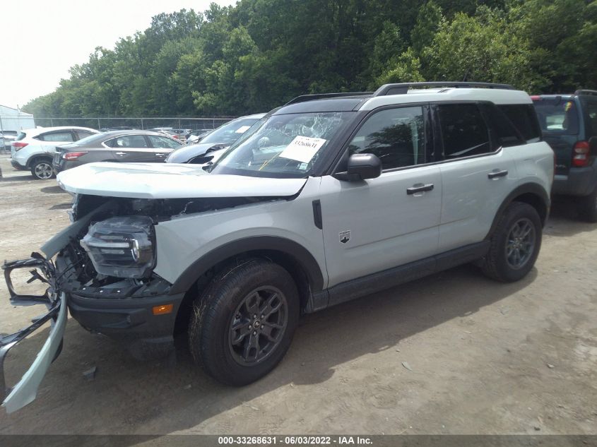 2021 FORD BRONCO SPORT BIG BEND 3FMCR9B6XMRB04943