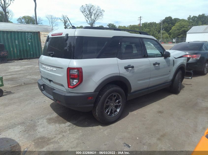 2021 FORD BRONCO SPORT BIG BEND 3FMCR9B6XMRB04943