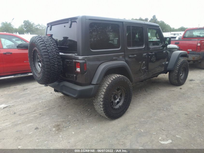 2018 JEEP WRANGLER UNLIMITED SPORT S 1C4HJXDG4JW279600
