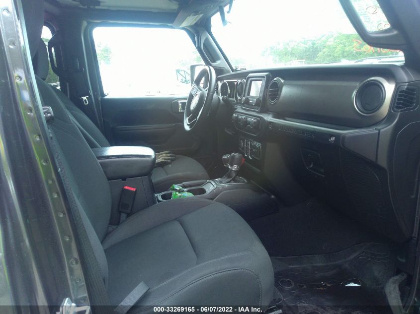 2018 JEEP WRANGLER UNLIMITED SPORT S 1C4HJXDG4JW279600