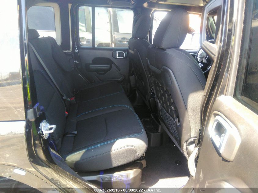 2021 JEEP WRANGLER 4XE UNLIMITED RUBICON 1C4JJXR66MW716177
