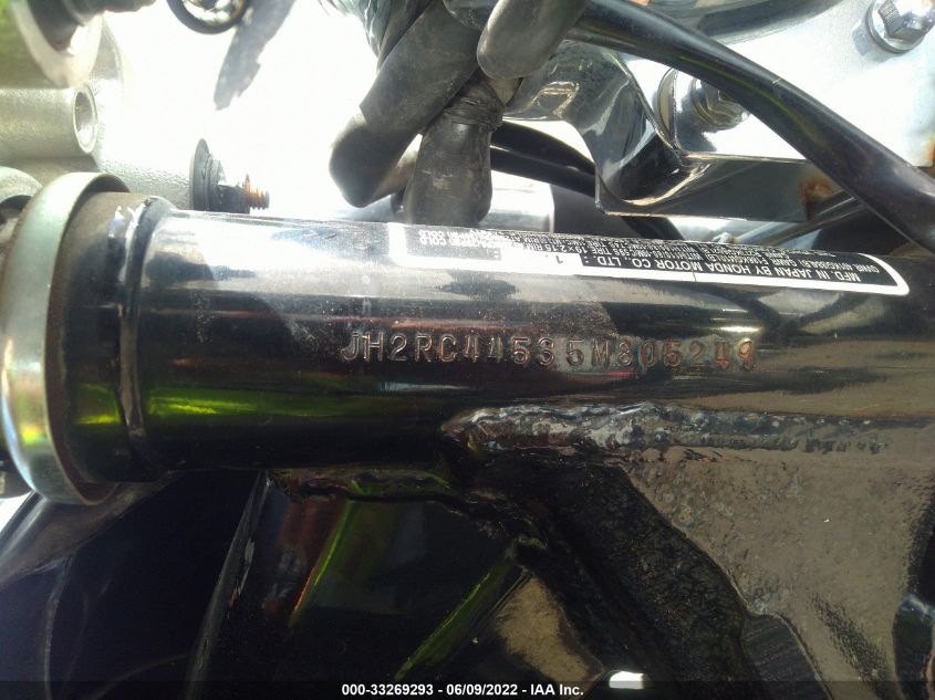 2005 HONDA VT750 DC JH2RC44535M805249