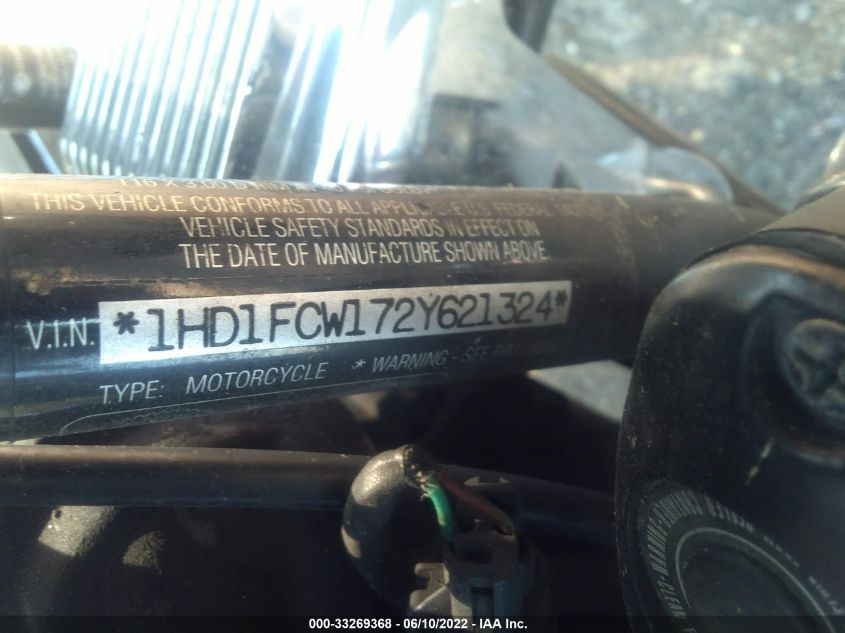 2002 HARLEY-DAVIDSON FLHTCUI 1HD1FCW172Y621324
