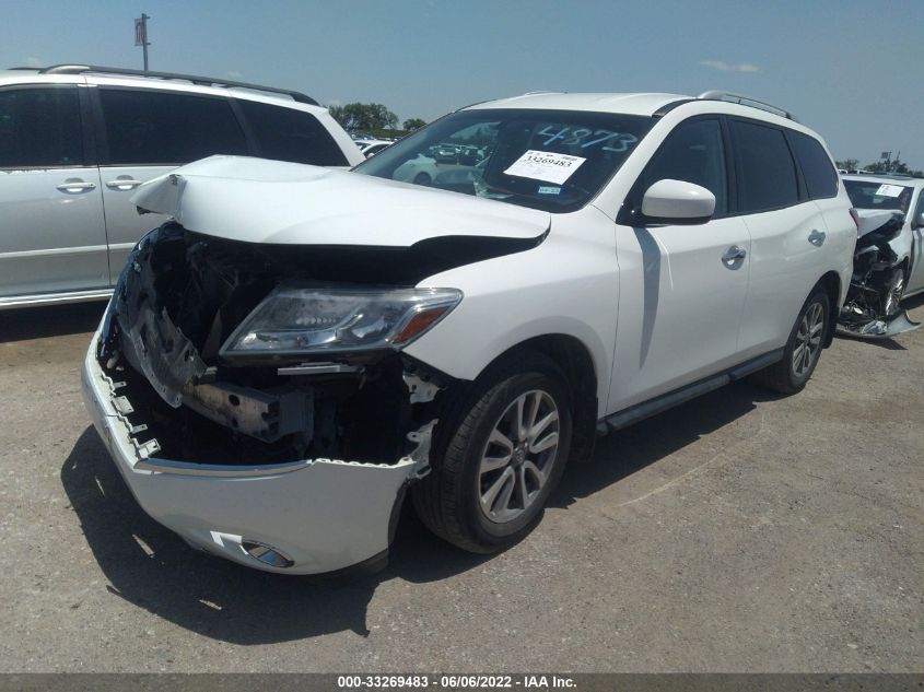 2016 NISSAN PATHFINDER SV 5N1AR2MM6GC634873