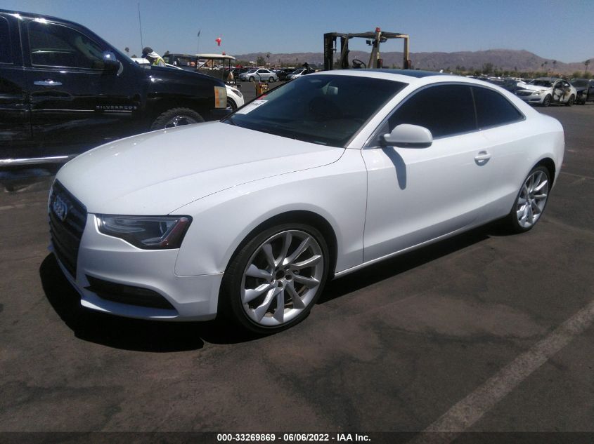 2013 AUDI A5 PREMIUM PLUS WAULFAFR1DA051656