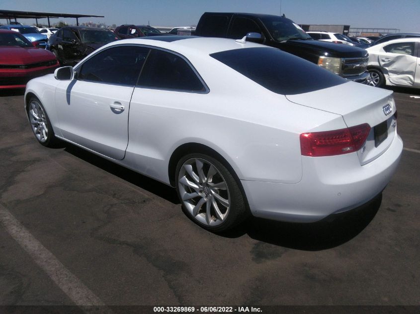 2013 AUDI A5 PREMIUM PLUS WAULFAFR1DA051656