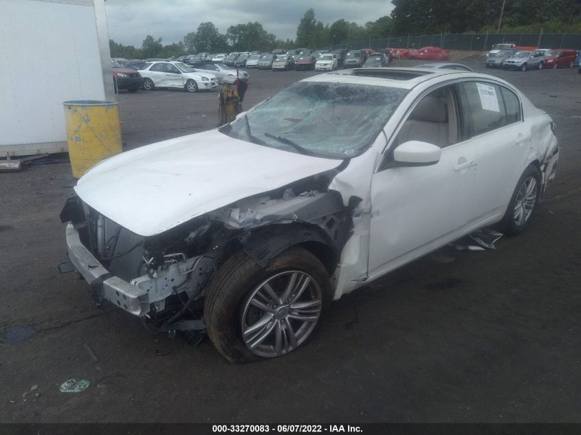2013 INFINITI G37 SEDAN X JN1CV6AR6DM763768