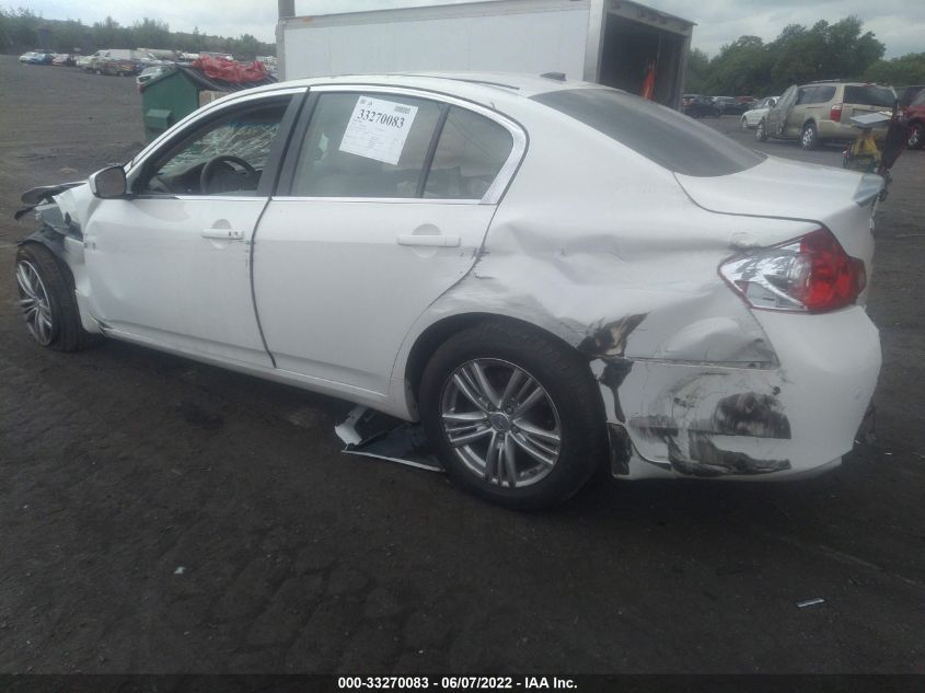 2013 INFINITI G37 SEDAN X JN1CV6AR6DM763768