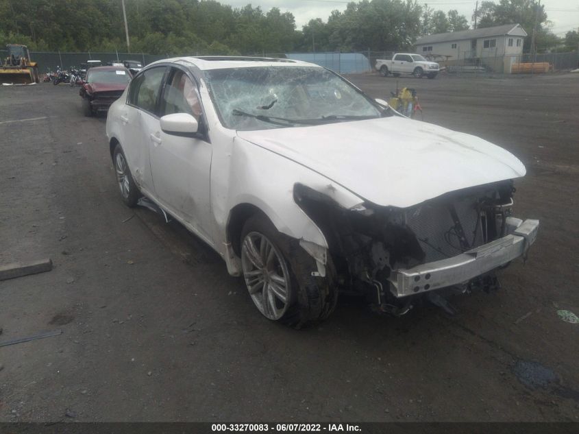 2013 INFINITI G37 SEDAN X JN1CV6AR6DM763768