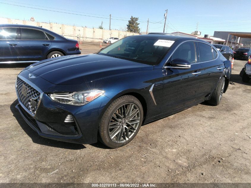 2019 GENESIS G70 2.0T ADVANCED KMTG44LA0KU017859