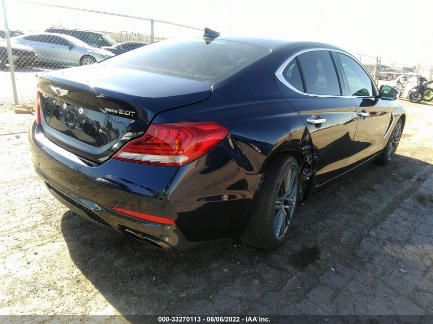 2019 GENESIS G70 2.0T ADVANCED KMTG44LA0KU017859