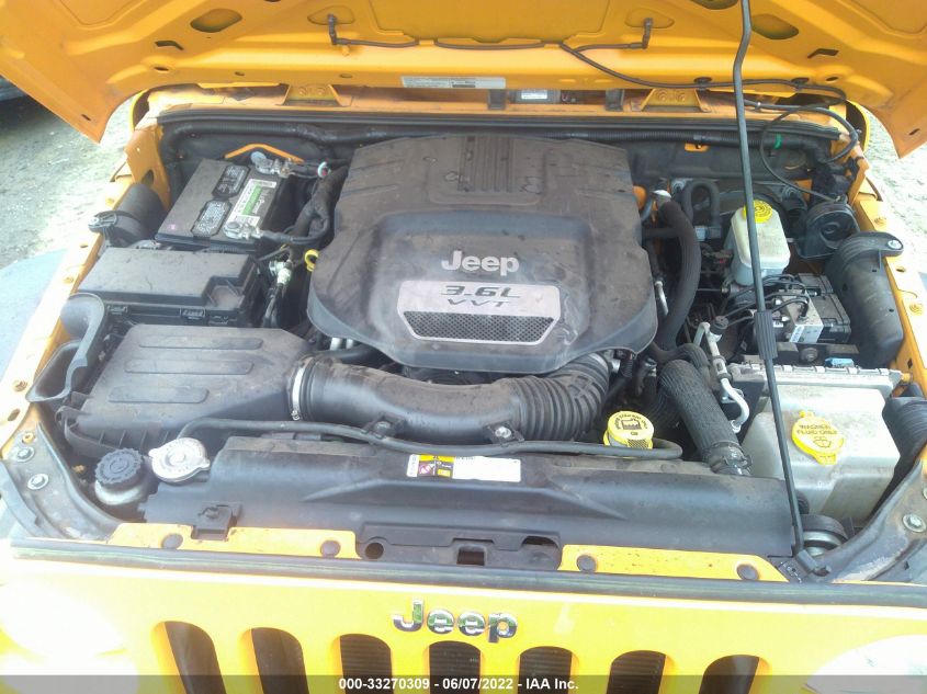 2013 JEEP WRANGLER SPORT 1C4AJWAG1DL517070