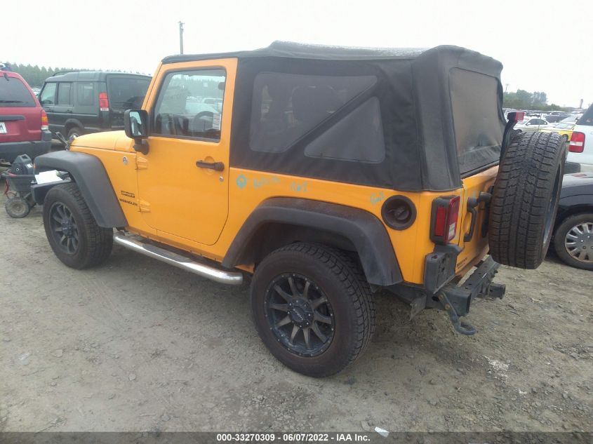 2013 JEEP WRANGLER SPORT 1C4AJWAG1DL517070