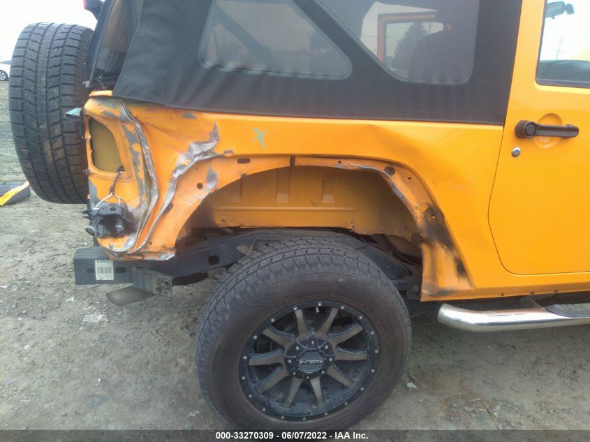 2013 JEEP WRANGLER SPORT 1C4AJWAG1DL517070