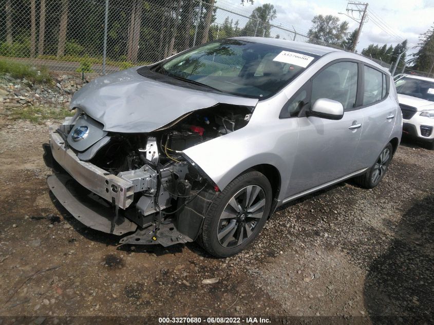 2016 NISSAN LEAF SV/SL 1N4BZ0CP4GC304454
