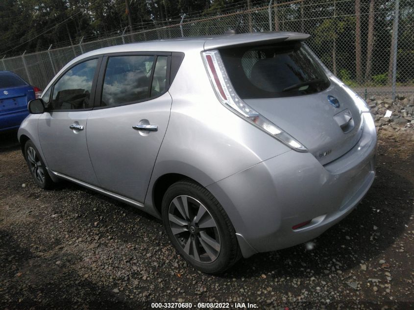 2016 NISSAN LEAF SV/SL 1N4BZ0CP4GC304454