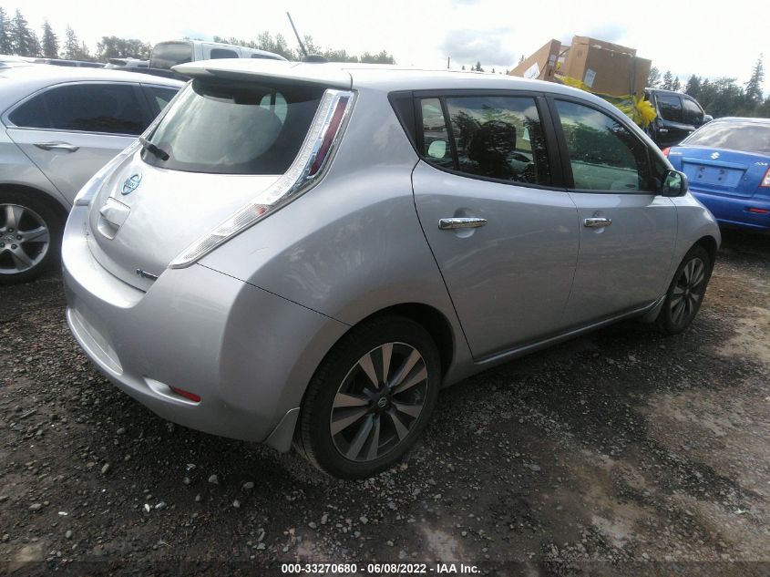 2016 NISSAN LEAF SV/SL 1N4BZ0CP4GC304454