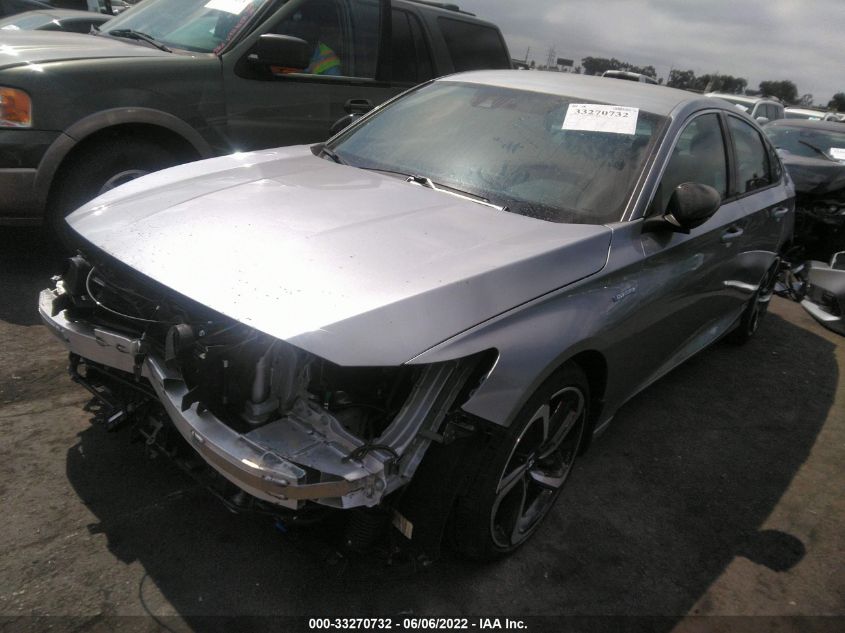 2022 HONDA ACCORD HYBRID SPORT 1HGCV3F26NA015517