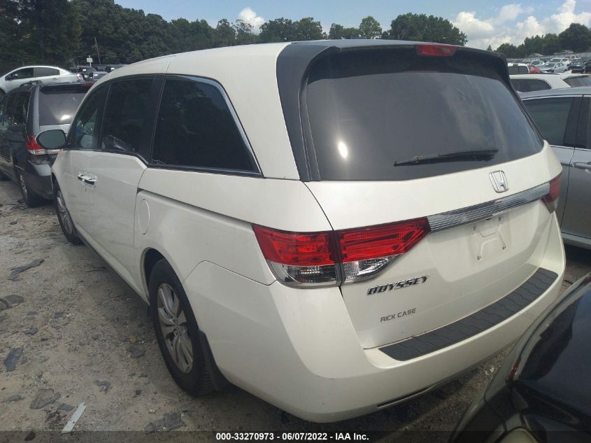 2016 HONDA ODYSSEY EX-L 5FNRL5H63GB141659