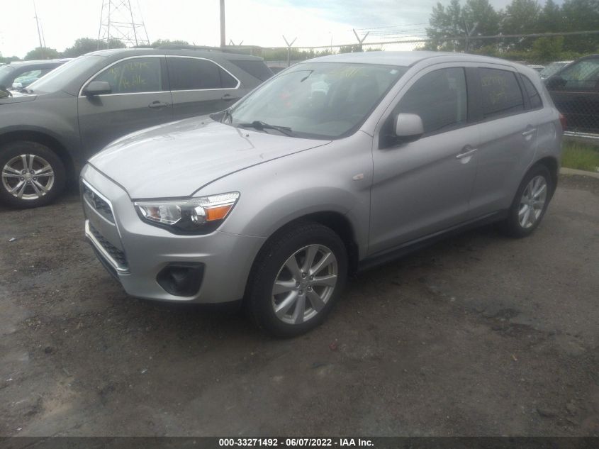 2015 MITSUBISHI OUTLANDER SPORT ES 4A4AR3AUXFE003036