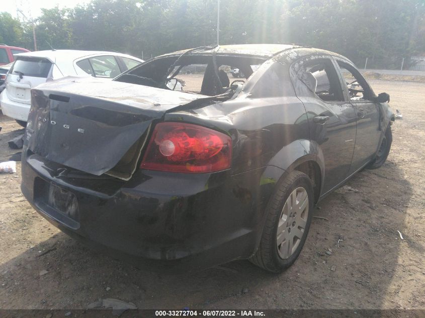 2013 DODGE AVENGER SE 1C3CDZABXDN631986