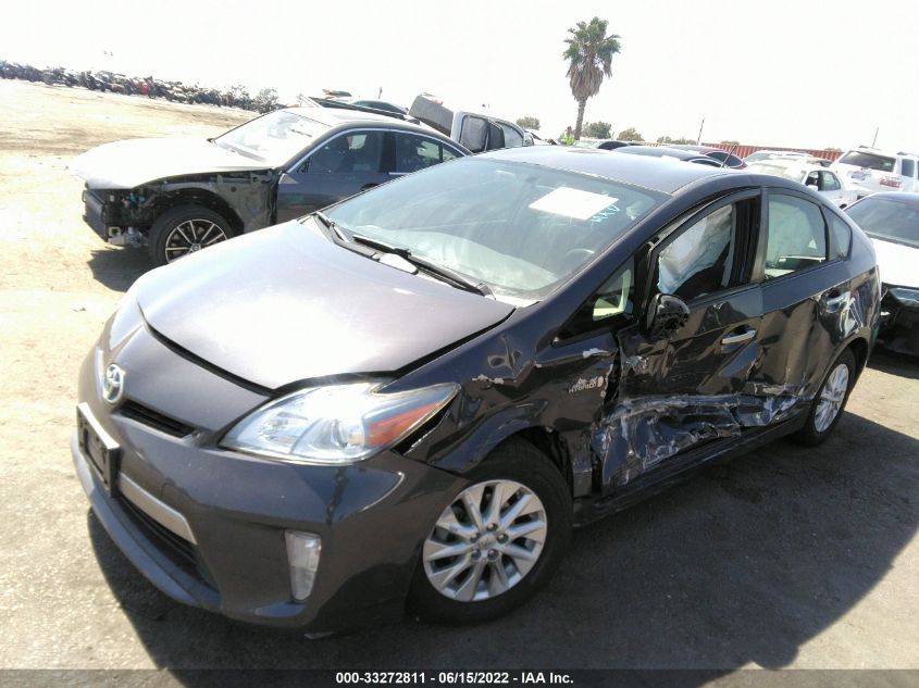 2013 TOYOTA PRIUS PLUG-IN JTDKN3DP7D3043192