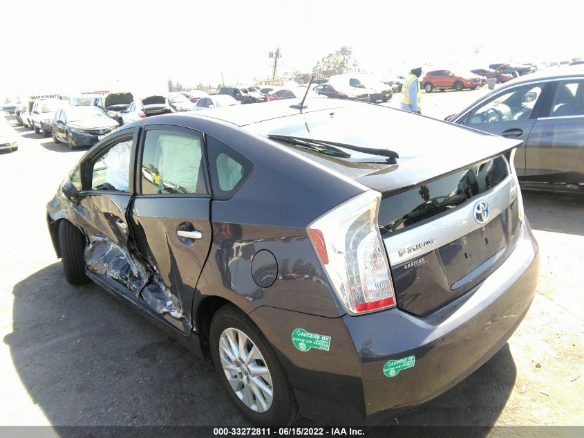 2013 TOYOTA PRIUS PLUG-IN JTDKN3DP7D3043192