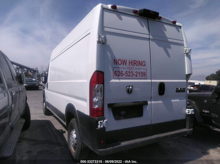 2020 RAM PROMASTER CARGO VAN 3C6TRVDG5LE128146