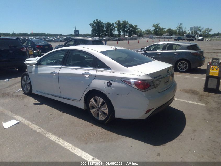 2013 HYUNDAI SONATA HYBRID LIMITED KMHEC4A43DA097860