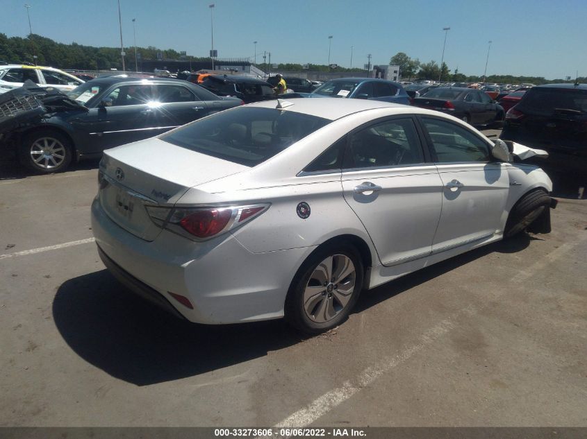 2013 HYUNDAI SONATA HYBRID LIMITED KMHEC4A43DA097860