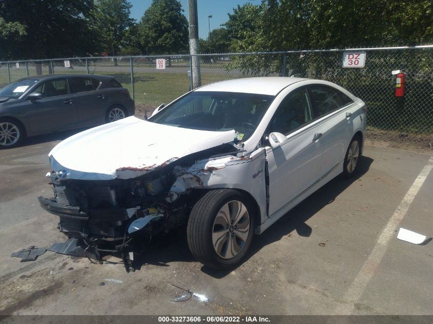 2013 HYUNDAI SONATA HYBRID LIMITED KMHEC4A43DA097860